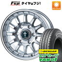 【新品】キャラバン 夏タイヤ ホイール4本セット 195/80R15 ダンロップ エナセーブ VAN01 107/105L インターミラノ クロスフィールド アルファ 15インチ(送料無料)