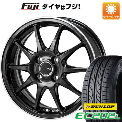 【新品国産4穴100車】 夏タイヤ ホイール4本セット 175/65R15 ダンロップ EC202L モンツァ JPスタイル R10 15インチ(送料無料)