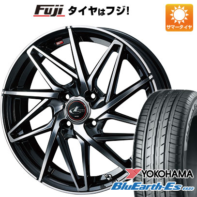 【新品 軽自動車】ハスラー デリカミニ(4WD) 夏タイヤ ホイール4本セット 165/60R15 ヨコハマ ブルーアース ES32 WEDS ウェッズ レオニス IT 15インチ(送料無料) サマータイヤ