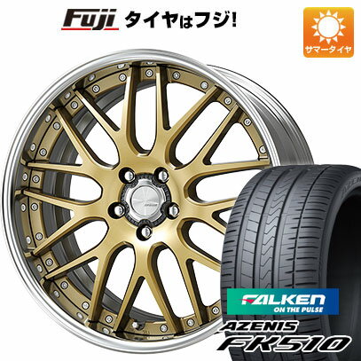 【新品国産5穴114.3車】 夏タイヤ ホイール4本セット 215/35R19 ファルケン アゼニス FK510 WORK ワーク ランベック LM1 19インチ(送料無料) サマータイヤ