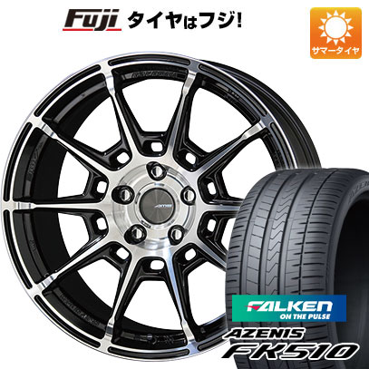 【新品国産5穴100車】 夏タイヤ ホイール4本セット 215/35R19 ファルケン アゼニス FK510 共豊 ガレルナ レフィーノ 19インチ(送料無料) サマータイヤ