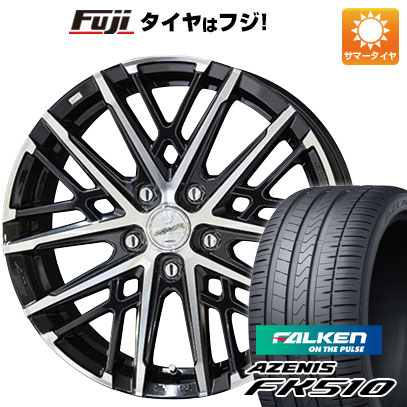 【新品国産車用5穴114.3】 夏タイヤ ホイール4本セット 235/60R18 ファルケン アゼニス FK510 SUV 共豊 スマック グレイヴ 18インチ(送料無料)