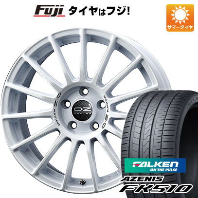 【新品国産車用5穴114.3】 夏タイヤ ホイール4本セット 235/60R18 ファルケン アゼニス FK510 SUV OZ スーパーツーリズモ LM 18インチ(送料無料)