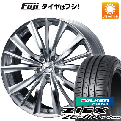 【新品国産5穴114.3車】 夏タイヤ ホイール4本セット 215/40R18 ファルケン ジークス ZE310R エコラン（限定） WEDS ウェッズ レオニス VX 18インチ(送料無料) サマータイヤ