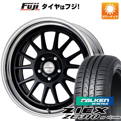 【新品国産4穴100車】 夏タイヤ ホイール4本セット 195/45R16 ファルケン ジークス ZE310R エコラン（限定） ワーク シーカー FX 16インチ(送料無料)