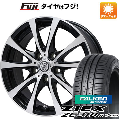 【新品国産5穴114.3車】 夏タイヤ ホイール4本セット 205/60R16 ファルケン ジークス ZE310R エコラン（限定） ビッグウエイ TRG バーン XP 16インチ(送料無料)