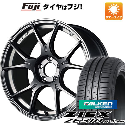 【新品国産4穴100車】 夏タイヤ ホイール4本セット 195/45R16 ファルケン ジークス ZE310R エコラン（限定） SSR GTX02 16インチ(送料無料)