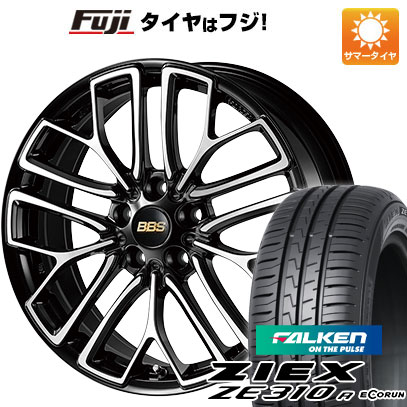 【新品国産5穴114.3車】 夏タイヤ ホイール4本セット 225/50R18 ファルケン ジークス ZE310R エコラン(限定) BBS JAPAN RE-X 18インチ(送料無料) サマータイヤ