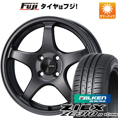 【新品国産4穴100車】 夏タイヤ ホイール4本セット 205/45R17 ファルケン ジークス ZE310R エコラン(限定) エンケイ PF05 17インチ(送料無料)