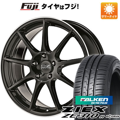 【新品国産5穴114.3車】 夏タイヤ ホイール4本セット 235/50R18 ファルケン ジークス ZE310R エコラン（限定） OZ ヴェローチェGT 18インチ(送料無料)