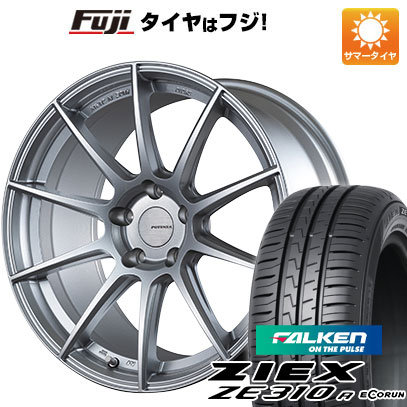 【新品国産4穴100車】 夏タイヤ ホイール4本セット 195/45R16 ファルケン ジークス ZE310R エコラン（限定） ブリヂストン ポテンザ SW010 16インチ(送料無料) サマータイヤ