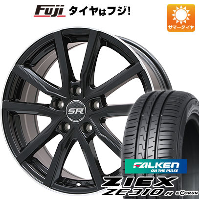 【新品】シエンタ 2015-22 夏タイヤ ホイール4本セット 195/50R16 ファルケン ジークス ZE310R エコラン（限定） エルベ Vスポーク 16インチ(送料無料)