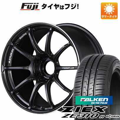 【新品国産5穴114.3車】 夏タイヤ ホイール4本セット 215/40R18 ファルケン ジークス ZE310R エコラン（限定） ヨコハマ アドバンレーシング RSIII 18インチ(送料無料) サマータイヤ
