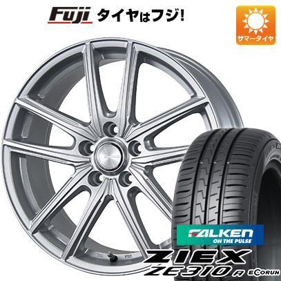 【新品国産5穴114.3車】 夏タイヤ ホイール4本セット 205/60R16 ファルケン ジークス ZE310R エコラン（限定） ブリヂストン エコフォルム SE-20 16インチ(送料無料) サマータイヤ