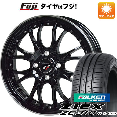 【新品国産4穴100車】 夏タイヤ ホイール4本セット 185/55R15 ファルケン ジークス ZE310R エコラン（限定） ホットスタッフ プレシャス HM-3 15インチ(送料無料) サマータイヤ