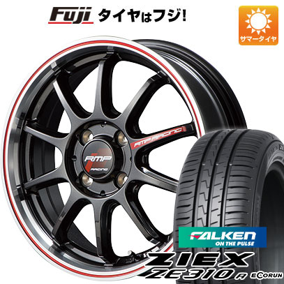 【新品国産5穴100車】 夏タイヤ ホイール4本セット 215/45R17 ファルケン ジークス ZE310R エコラン（限定） MID RMP レーシング R10 17インチ(送料無料)