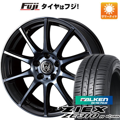 【新品国産4穴100車】 夏タイヤ ホイール4本セット 195/45R16 ファルケン ジークス ZE310R エコラン（限定） ウェッズ ライツレー KC 16インチ(送料無料)