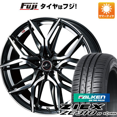 【新品国産5穴100車】 夏タイヤ ホイール4本セット 205/55R16 ファルケン ジークス ZE310R エコラン（限定） ウェッズ レオニス LM 16インチ(送料無料)