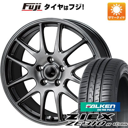 【新品国産5穴114.3車】 夏タイヤ ホイール4本セット 195/65R15 ファルケン ジークス ZE310R エコラン(限定) モンツァ ZACK JP-205 15インチ(送料無料)