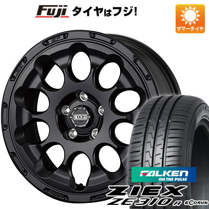 【新品国産5穴114.3車】 夏タイヤ ホイール4本セット 225/65R17 ファルケン ジークス ZE310R エコラン(限定) コーセイ ボトムガルシア クロノ 17インチ(送料無料)