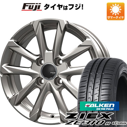 【新品国産4穴100車】 夏タイヤ ホイール4本セット 195/45R16 ファルケン ジークス ZE310R エコラン(限定) モンツァ ZACK JP-325 16インチ(送料無料)