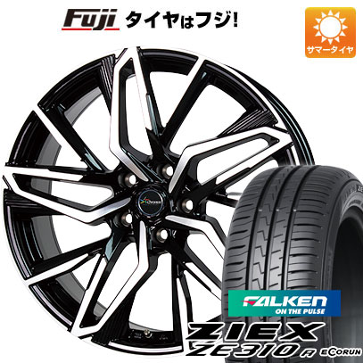 【新品国産5穴114.3車】 夏タイヤ ホイール4本セット 205/55R16 ファルケン ジークス ZE310R エコラン（限定） ホットスタッフ クロノス CH-112 16インチ(送料無料) サマータイヤ