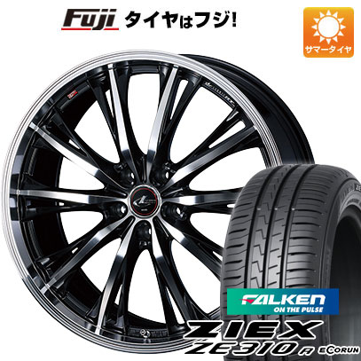 【新品国産5穴114.3車】 夏タイヤ ホイール4本セット 215/45R18 ファルケン ジークス ZE310R エコラン（限定） WEDS ウェッズ レオニス RT 18インチ(送料無料) サマータイヤ