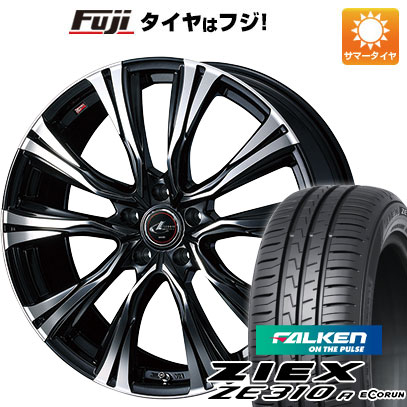 【新品国産5穴114.3車】 夏タイヤ ホイール4本セット 205/60R16 ファルケン ジークス ZE310R エコラン（限定） ウェッズ レオニス VR 16インチ(送料無料)