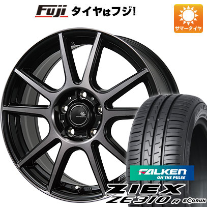 【新品国産5穴114.3車】 夏タイヤ ホイール4本セット 205/60R16 ファルケン ジークス ZE310R エコラン（限定） トピー セレブロ PFX 16インチ(送料無料)