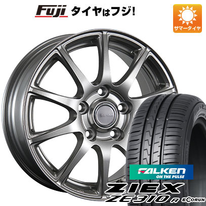 【新品国産車用5穴100】 夏タイヤ ホイール4本セット 205/55R16 ファルケン ジークス ZE310R エコラン(限定) ブリヂストン エコフォルム SE-23 16インチ(送料無料)