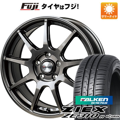 【新品国産車用5穴114.3】 夏タイヤ ホイール4本セット 225/45R18 ファルケン ジークス ZE310R エコラン(限定) モンツァ Rバージョン FS99 18インチ(送料無料)