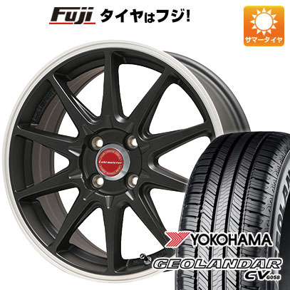 【新品 軽自動車】ハスラー デリカミニ(4WD) 夏タイヤ ホイール4本セット 165/60R15 ヨコハマ ジオランダー CV G058 レアマイスター LMスポーツRS10 15インチ(送料無料) サマータイヤ