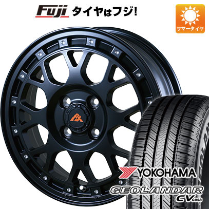 【新品 軽自動車】ハスラー デリカミニ(4WD) 夏タイヤ ホイール4本セット 165/60R15 ヨコハマ ジオランダー CV G058 アルジェノン フェニーチェ クロスXC8 15インチ(送料無料) サマータイヤ
