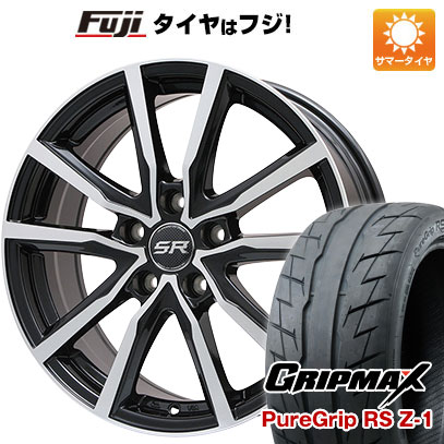 【新品国産5穴114.3車】 夏タイヤ ホイール4本セット 215/45R17 グリップマックス ピュアグリップ RS Z-1(限定) ブランドル N52BP 17インチ(送料無料) サマータイヤ