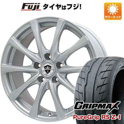 【新品国産5穴114.3車】 夏タイヤ ホイール4本セット 205/55R16 グリップマックス ピュアグリップ RS Z-1(限定) ブランドル KF25 16インチ(送料無料) サマータイヤ