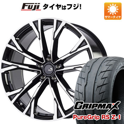 【新品国産5穴114.3車】 夏タイヤ ホイール4本セット 245/35R19 グリップマックス ピュアグリップ RS Z-1(限定) アウトストラーダ エクシオン 19インチ(送料無料) サマータイヤ