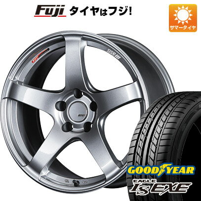 【新品】ライズ/ロッキー（ハイブリッド） 夏タイヤ ホイール4本セット 215/45R18 グッドイヤー イーグル エルエス エグゼ(限定) SSR GTV01【限定】 18インチ(送料無料)