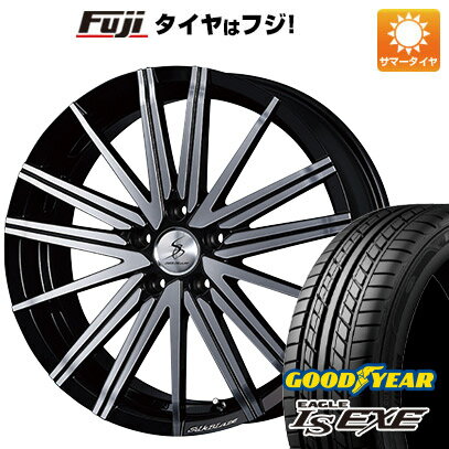 【新品国産5穴100車】 夏タイヤ ホイール4本セット 245/45R19 グッドイヤー イーグル エルエス エグゼ(限定) ケースペック SILK BLAZE ヴォルツァ 19インチ(送料無料)