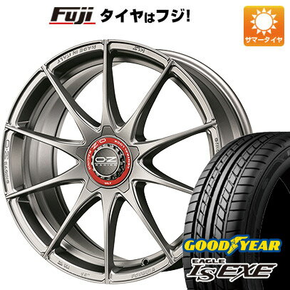 【新品国産5穴100車】 夏タイヤ ホイール4本セット 205/50R17 グッドイヤー イーグル エルエス エグゼ(限定) OZ フォーミュラHLT 17インチ(送料無料)