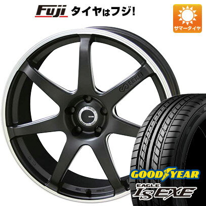  夏タイヤ ホイール4本セット 215/55R17 グッドイヤー イーグル エルエス エグゼ(限定) エンケイ チューニング SC38 17インチ(送料無料)