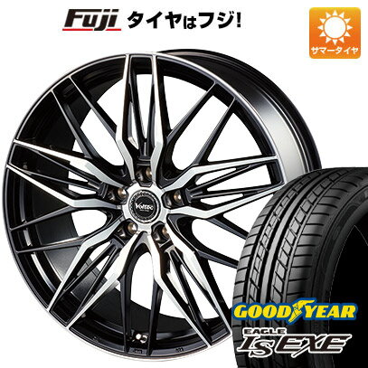 【新品国産5穴114.3車】 夏タイヤ ホイール4本セット 245/45R19 グッドイヤー イーグル エルエス エグゼ(限定) インターミラノ ボルテック ユーロメッシュ 19インチ(送料無料)