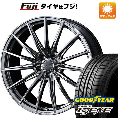 【新品】ライズ/ロッキー（ハイブリッド） 夏タイヤ ホイール4本セット 215/45R18 グッドイヤー イーグル エルエス エグゼ(限定) ウェッズ F-ZERO FZ-4 18インチ(送料無料)