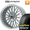 【新品国産5穴114.3車】 夏タイヤ ホイール4本セット 235/50R18 グッドイヤー イーグル エルエス エグゼ(限定) プレミックス MER PROMESH ダークシルバー/リムポリッシュ 18インチ(送料無料)