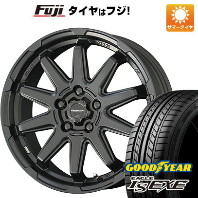 【新品国産5穴114.3車】 夏タイヤ ホイール4本セット 215/50R17 グッドイヤー イーグル エルエス エグゼ(限定) 共豊 サーキュラー C10S 17インチ(送料無料)