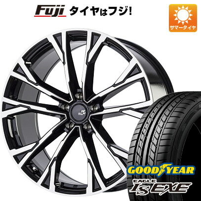 【新品国産5穴114.3車】 夏タイヤ ホイール4本セット 245/45R19 グッドイヤー イーグル エルエス エグゼ(限定) アウトストラーダ エクシオン 19インチ(送料無料)