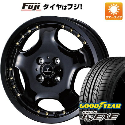  夏タイヤ ホイール4本セット 215/45R18 グッドイヤー イーグル エルエス エグゼ(限定) ウェッズ ノヴァリス アセット D1 18インチ(送料無料)