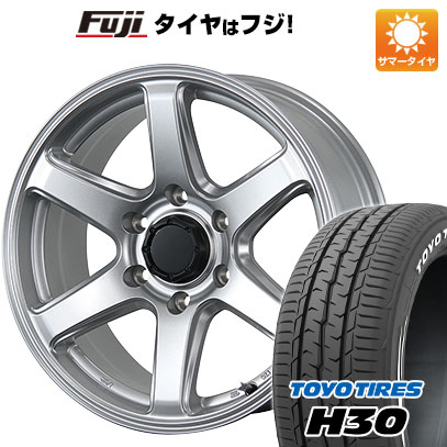 【新品】キャラバン 夏タイヤ ホイール4本セット 195/80R15 トーヨー H30 107/105N トピー ME-A 15インチ(送料無料)