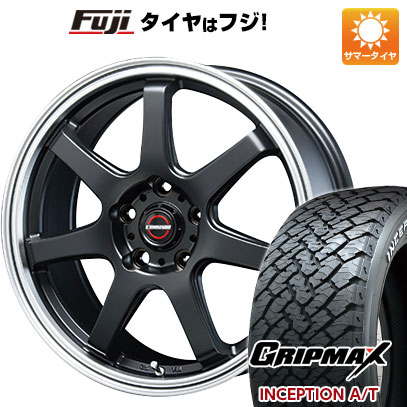 【新品国産5穴114.3車】 夏タイヤ ホイール4本セット 215/65R16 グリップマックス インセプション A/T RWL(限定) ブレスト ユーロマジック タイプS-07 16インチ(送料無料) サマータイヤ
