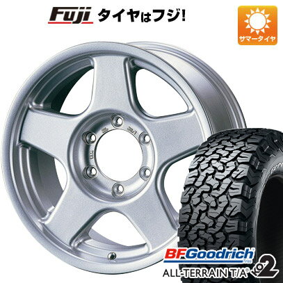 【新品国産6穴139.7車】 夏タイヤ ホイール4本セット 285/75R16 BFグッドリッチ オールテレーンT/A KO2 RWL/RBL フォーバイフォーエンジニア ブラッドレー V 16インチ(送料無料)