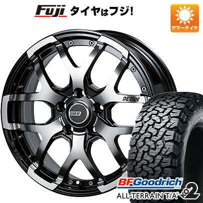 【新品国産5穴114.3車】 夏タイヤ ホイール4本セット 225/65R17 BFグッドリッチ オールテレーンT/A KO2 RBL SSR ディバイド ZS 17インチ(送料無料)